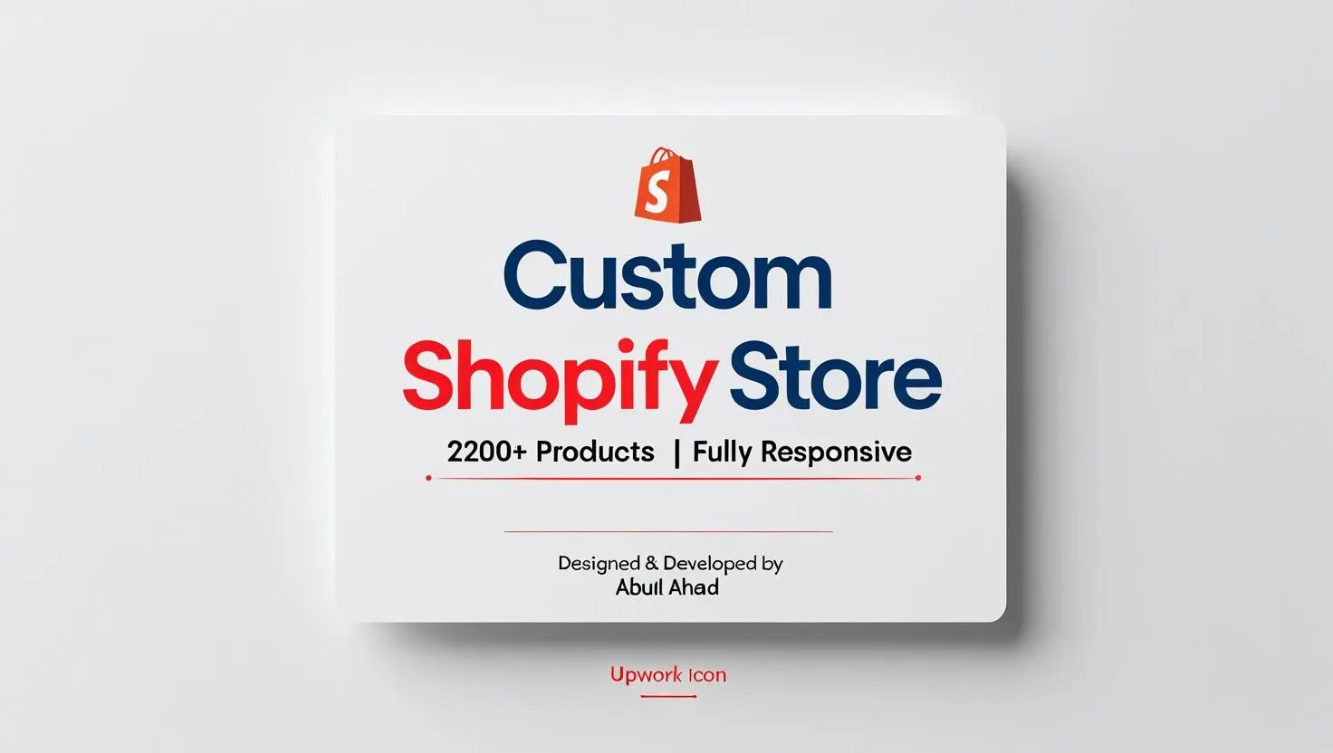 Custom Shopify Store preview